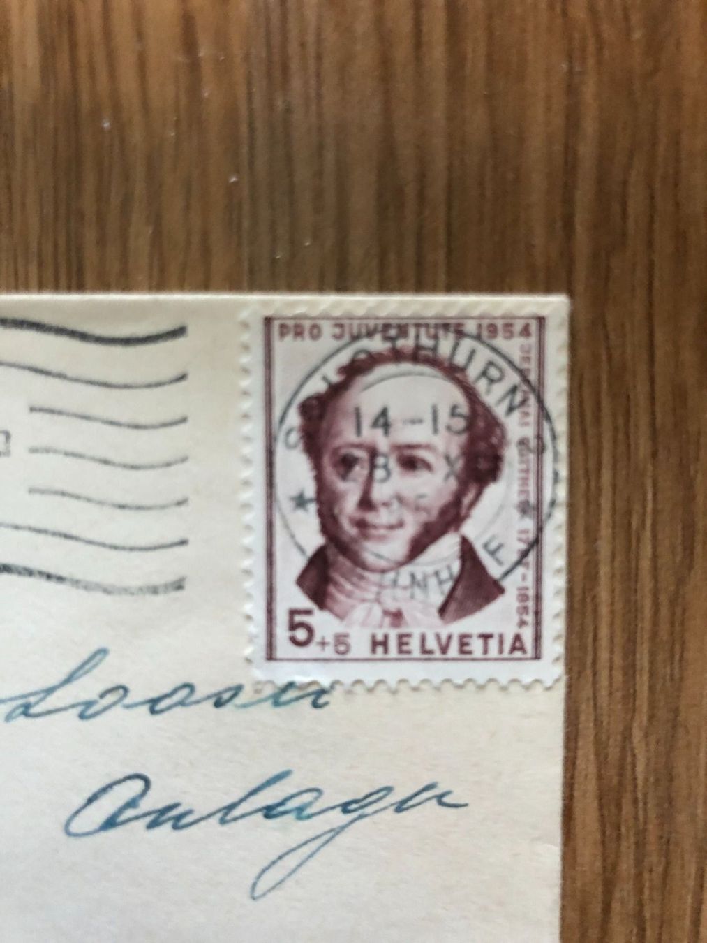 Tutti i francobolli: Kleiner Brief Pro Juventute 28.X.57 – Usato da Landquart venduto da interesse63