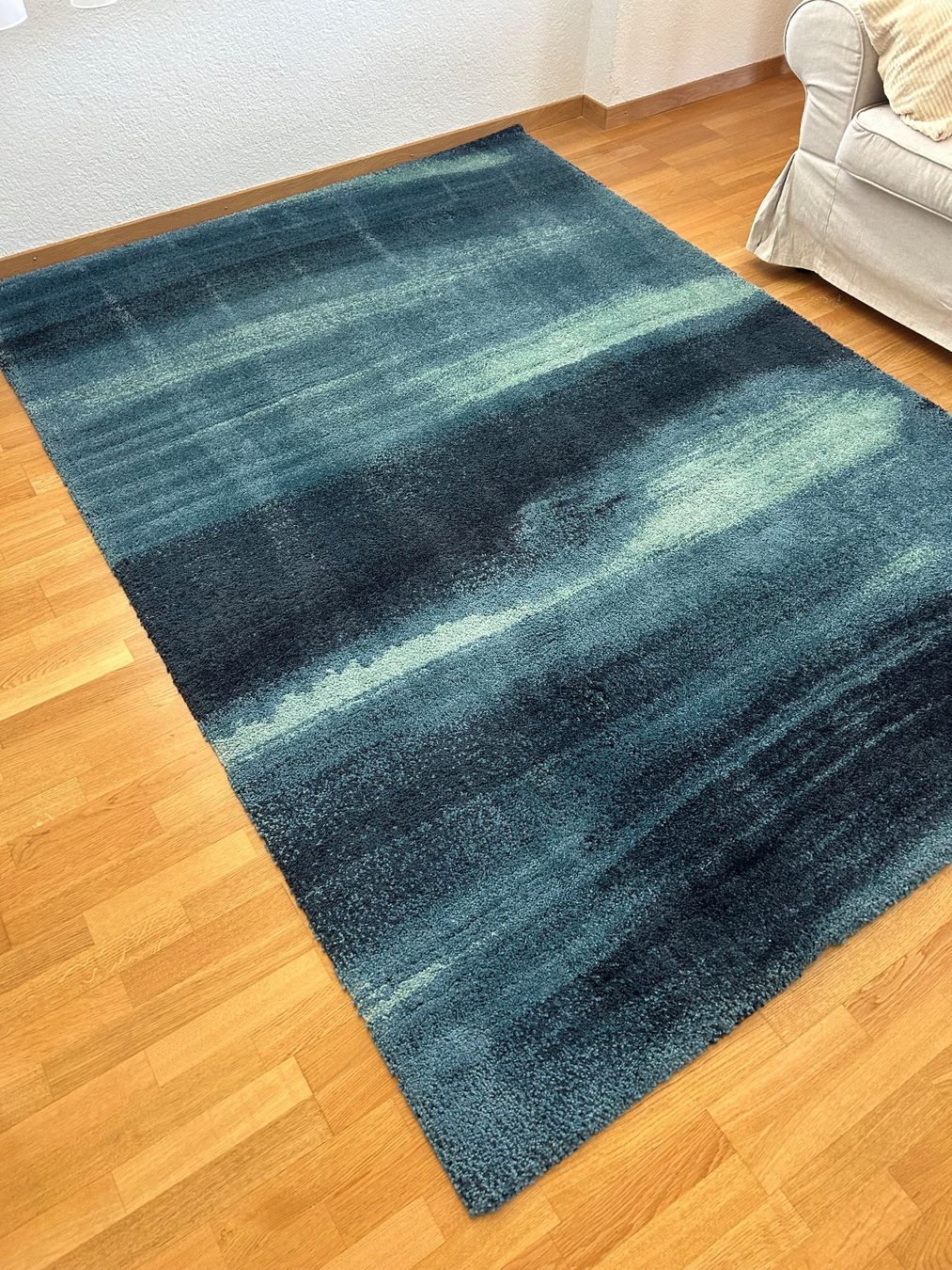 Ikea Tappeti: IKEA SÖNDERÖD Teppich dunkelblau – Usato da Schliern b. Köniz venduto da den_57hf