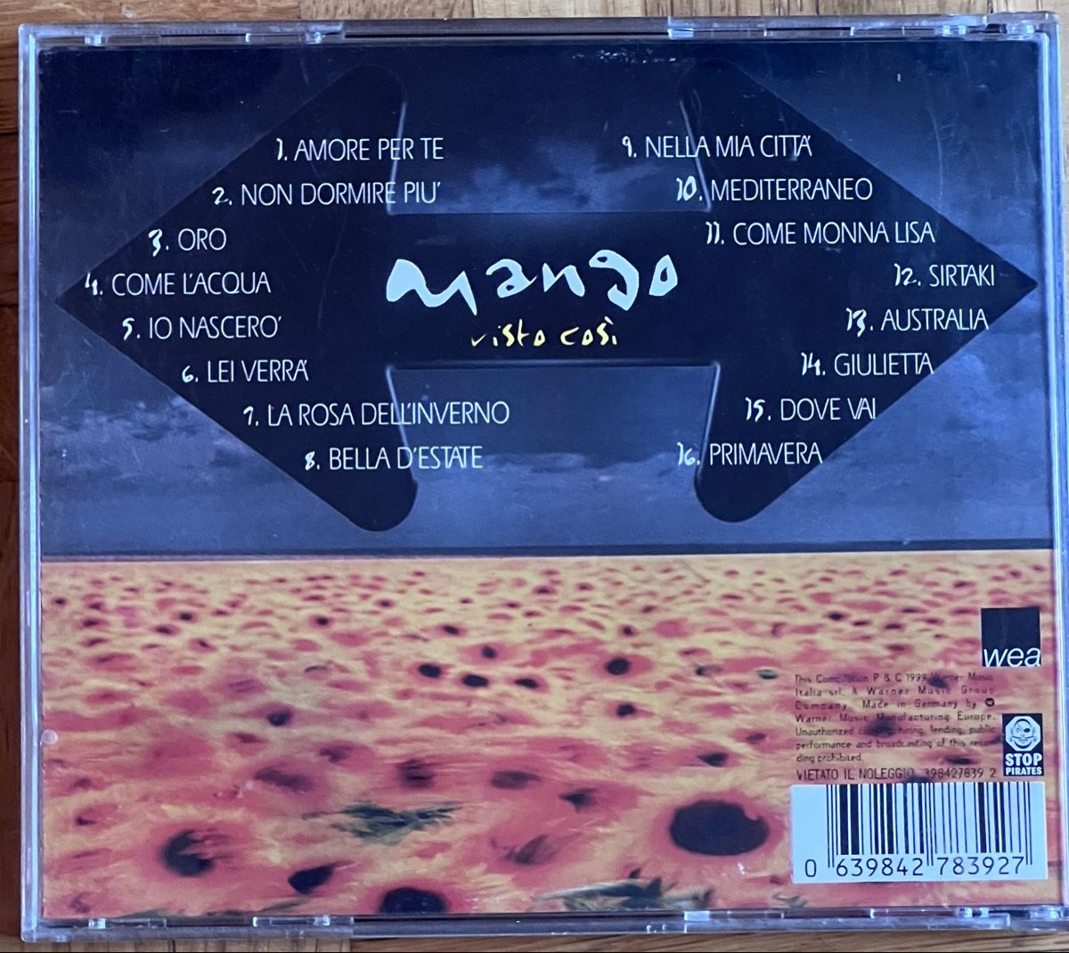 CD: Mango Visto così – Usato da Dino venduto da ani_ypr9 2