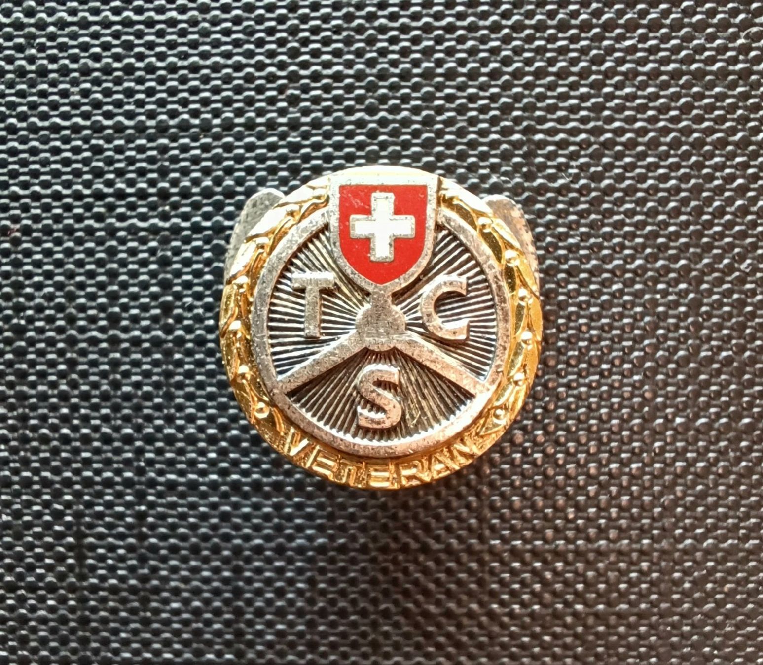 Medaillen: 925er Silber TCS VETERAN Knopfloch Abzeichen OLDTIMER – Gebraucht aus Brittnau von simionius