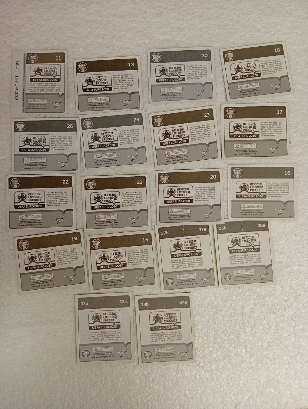 Panini Carte collezionabili: Panini euro 2020, Italien – Nuovo (secondo la descrizione) da Bodio TI venduto da djsep61 1