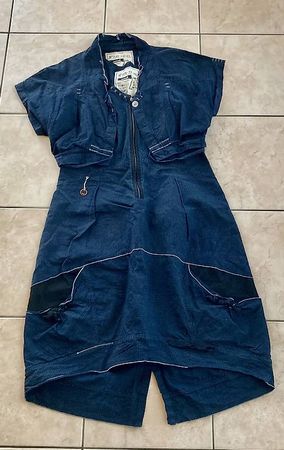 Robe stylée avec boléro coton/lin ANIMALE - 38