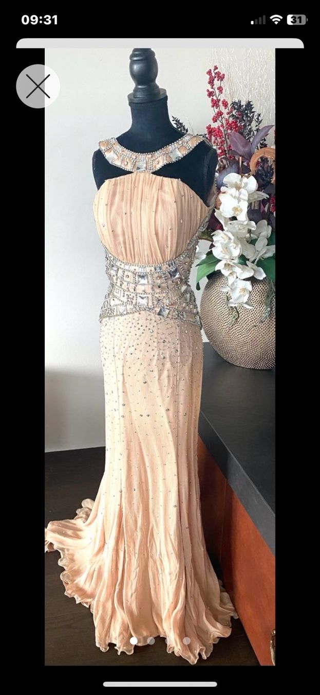 Vestiti: Ella Singh Couture Abendkleid, Gr. 36 – Usato da Uerikon venduto da Brady02
