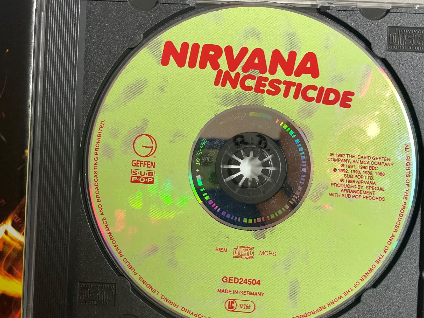 CDs: Nirvana-Incesticide – Gebraucht aus Muri b. Bern von AdidasCollector 2