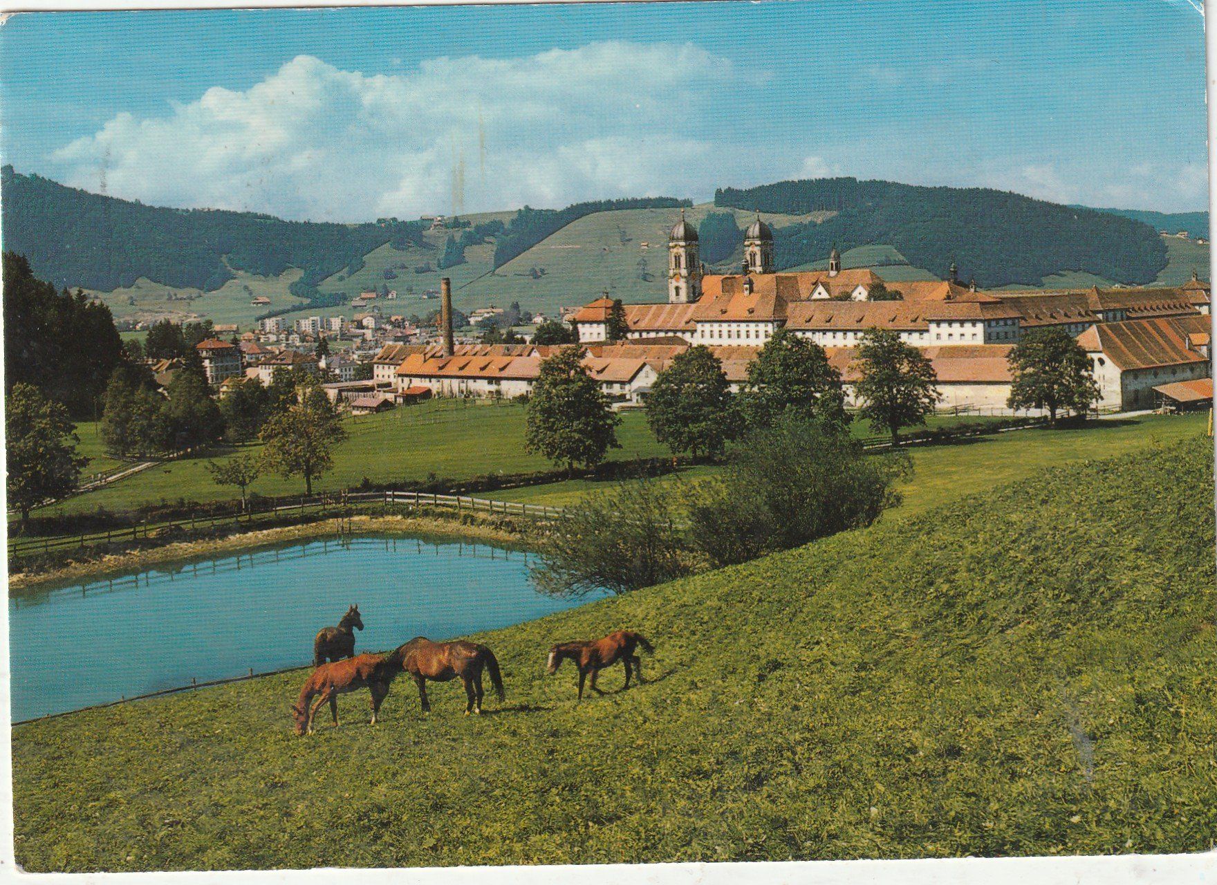 Cartoline postali: 14 Karten Einsiedeln – Usato da Lumbrein venduto da made02 3