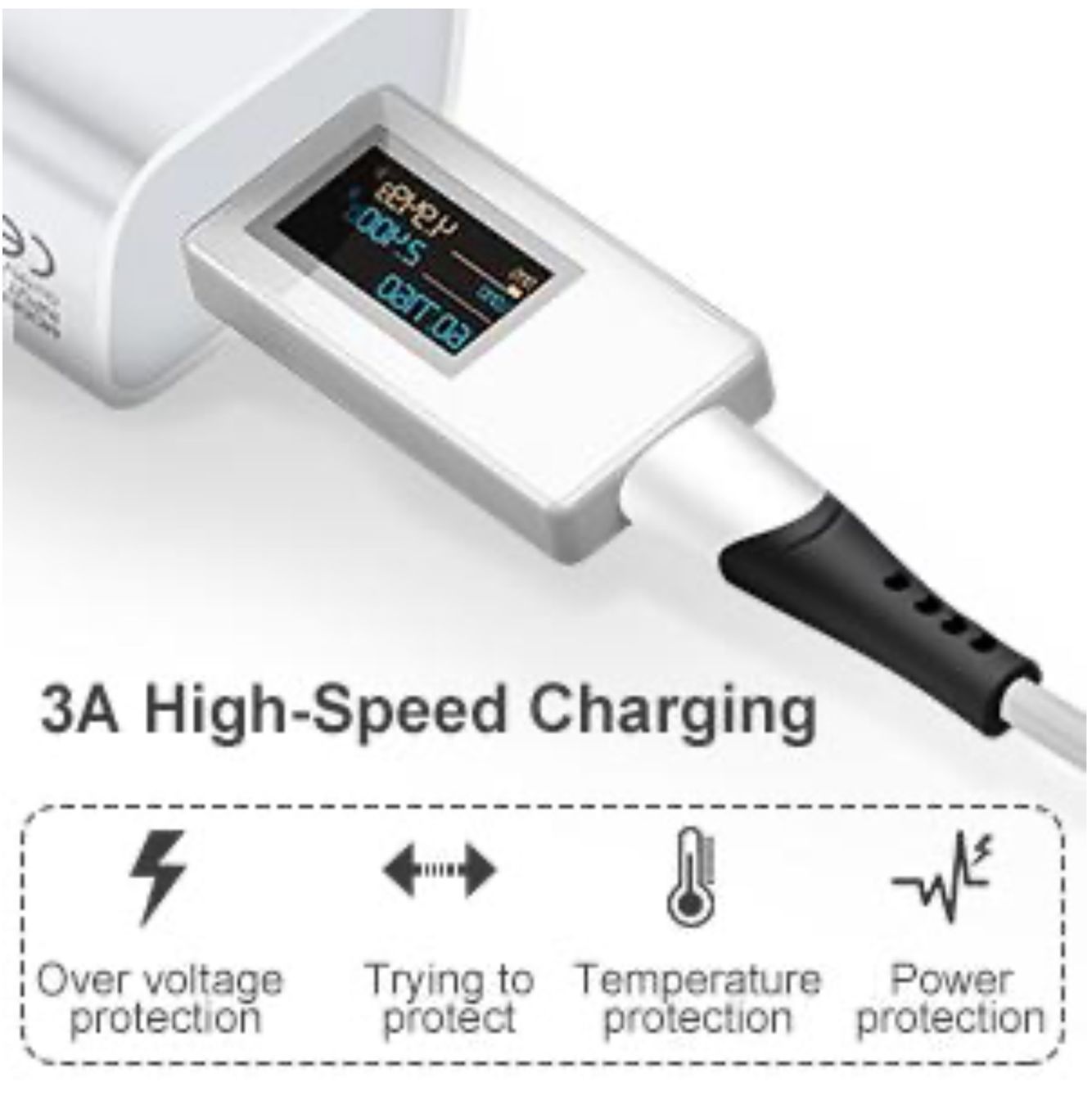 Kabel: Multi USB Kabel 6 in 1, 3A 1.2M Universelles USB A/C – Neu und originalverpackt aus Bülach von StoreInShop 9