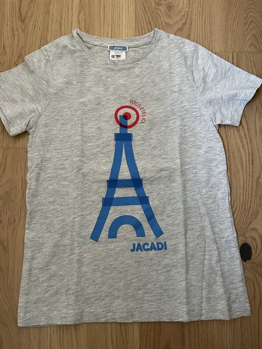 Jacadi Lotti & Set di vestiti: 2 T-Shirts Jacadi mit Eiffelturm, 140/10J – Usato da Winterthur venduto da jul_65qh 2
