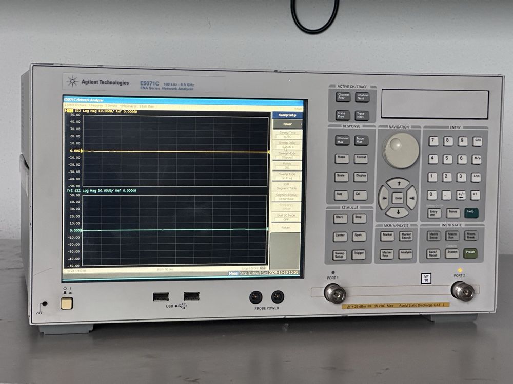 Agilent E5071C Network Analyzer, 100 kHz - 8.5 GHz, Getestet (Gebraucht ...