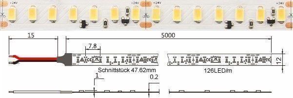 Lichterketten & Leisten: LED Strip 24V 22W 2800lm/m, IC, 6000K – Neu und originalverpackt aus Zürich von gaetanoc2009 1