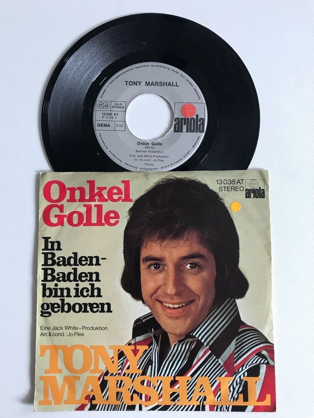 Dischi in vinile: Tony Marshall 7“ Single – Usato da Otelfingen venduto da Rimu11