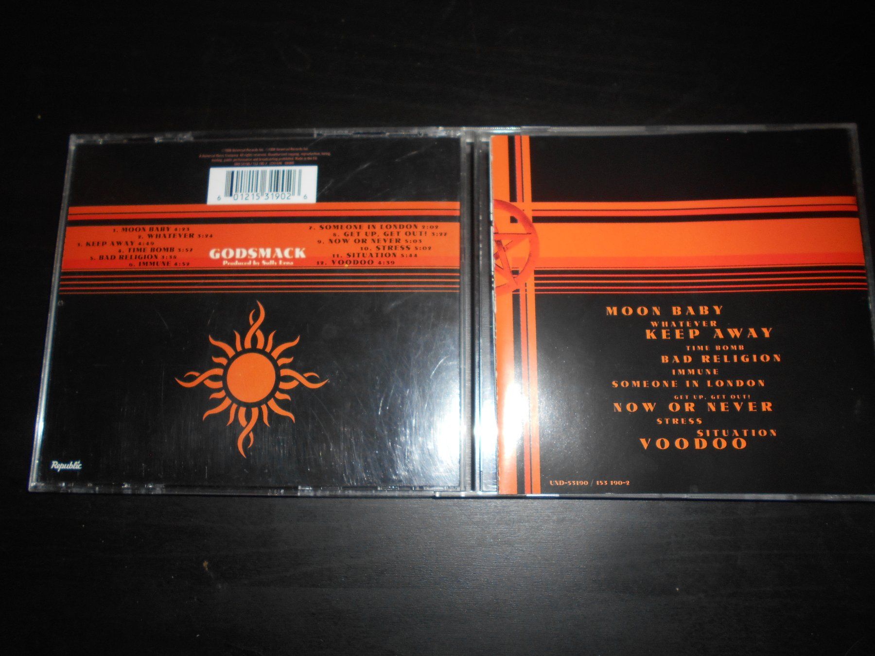 CD: Godsmack – Godsmack / 1998 – Usato da Aarberg venduto da witchhunter01 1