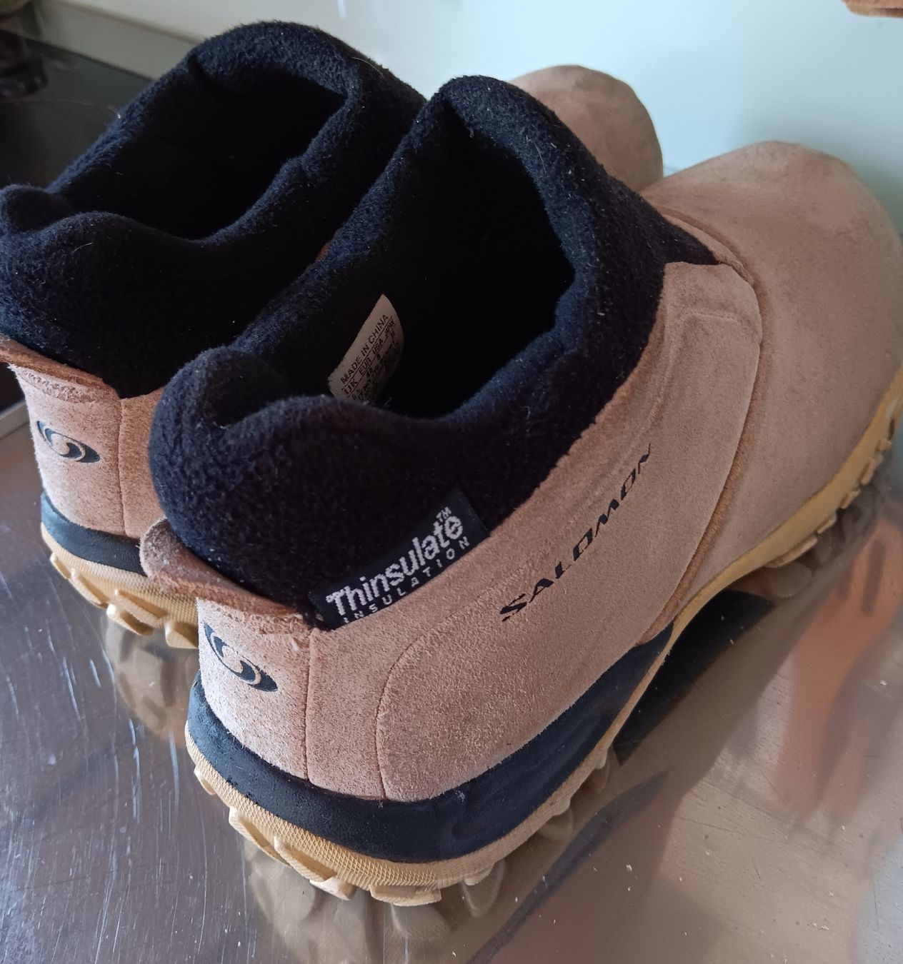 Scarpe da uomo: Salamon contagrip Schuh Gr.40 – Usato da Rodels venduto da sol_pq169