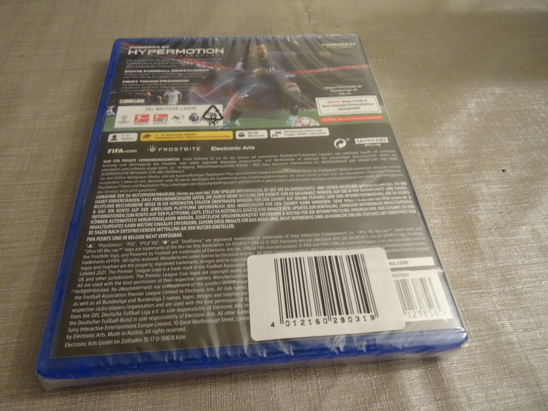 Sony Giochi: FIFA 22 PS5 PLAY STATION 5 - NEUWARE  TOP PREIS – Nuovo e nell'imballaggio originale da Olten venduto da Disc-Ausverkauf 1