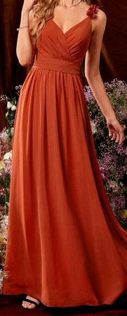 Abendkleid, Festkleid, Kleid orange