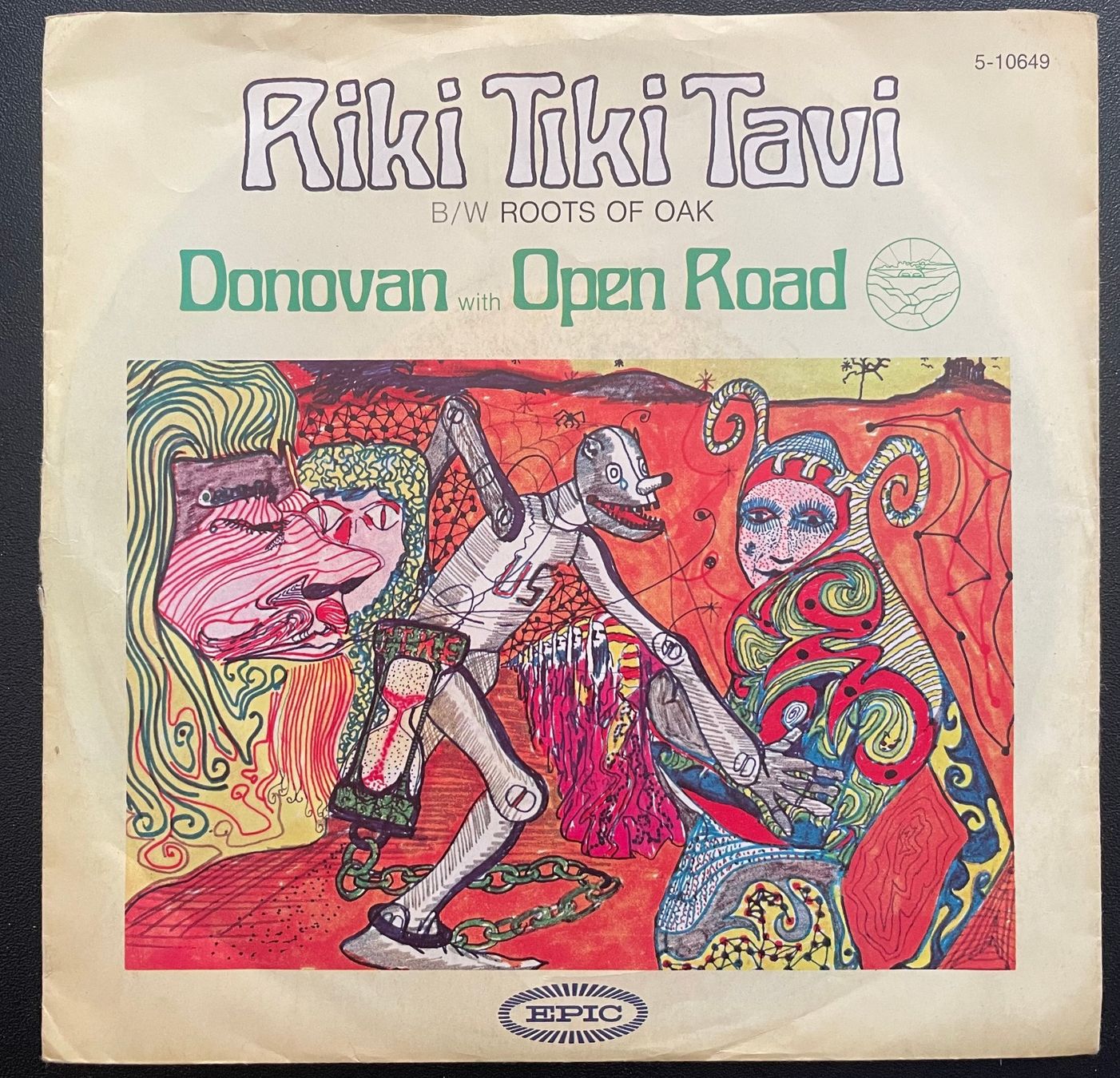 Dischi in vinile: 7", Donovan, Riki Tiki Tavi, D – Usato da Kleinlützel venduto da Vinylspezi