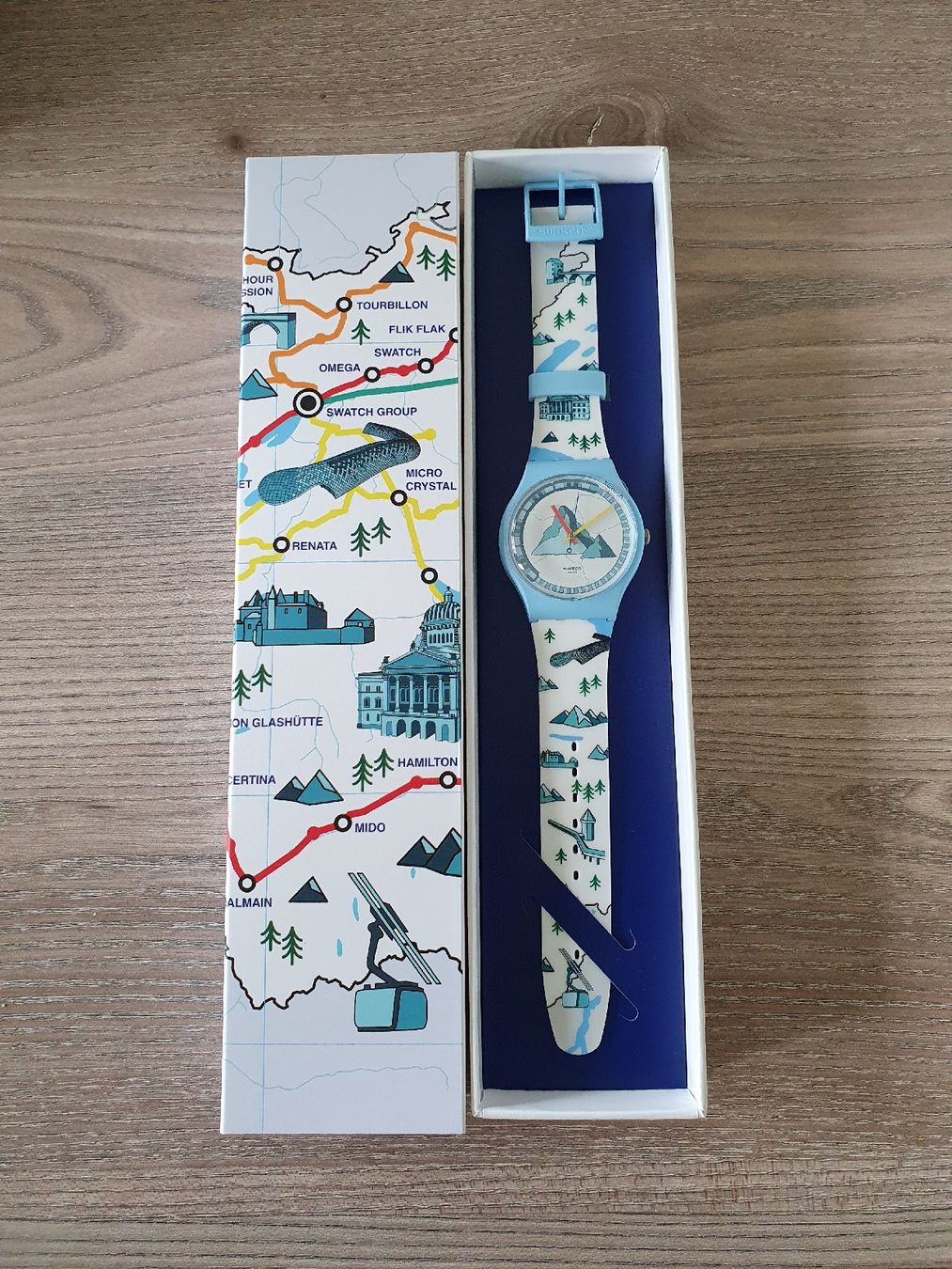 Swatch Orologi: Swatch Aktionärsuhr 2024 – Nuovo e nell'imballaggio originale da Windisch venduto da Pingu23