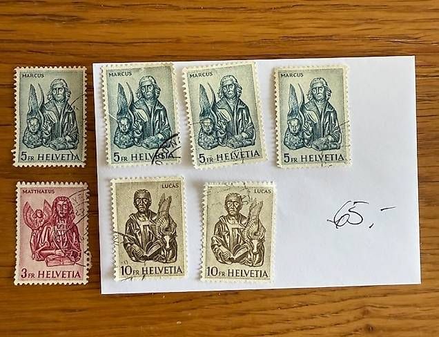 Tutti i francobolli: Collection timbres CH + intern. Pro Patria, Pro Juvent, FDC – Usato da Cheyres venduto da fra_s5v7 3