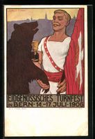 Bern, Eidg. Turnfest 14.-17.7.1906, Bär