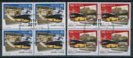 2019 - Postauto - Viererblock - Ersttag Stempel ET