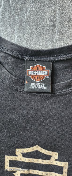 Harley-Davidson Shirt Grösse L mit Tattoo Ärmel Look 4