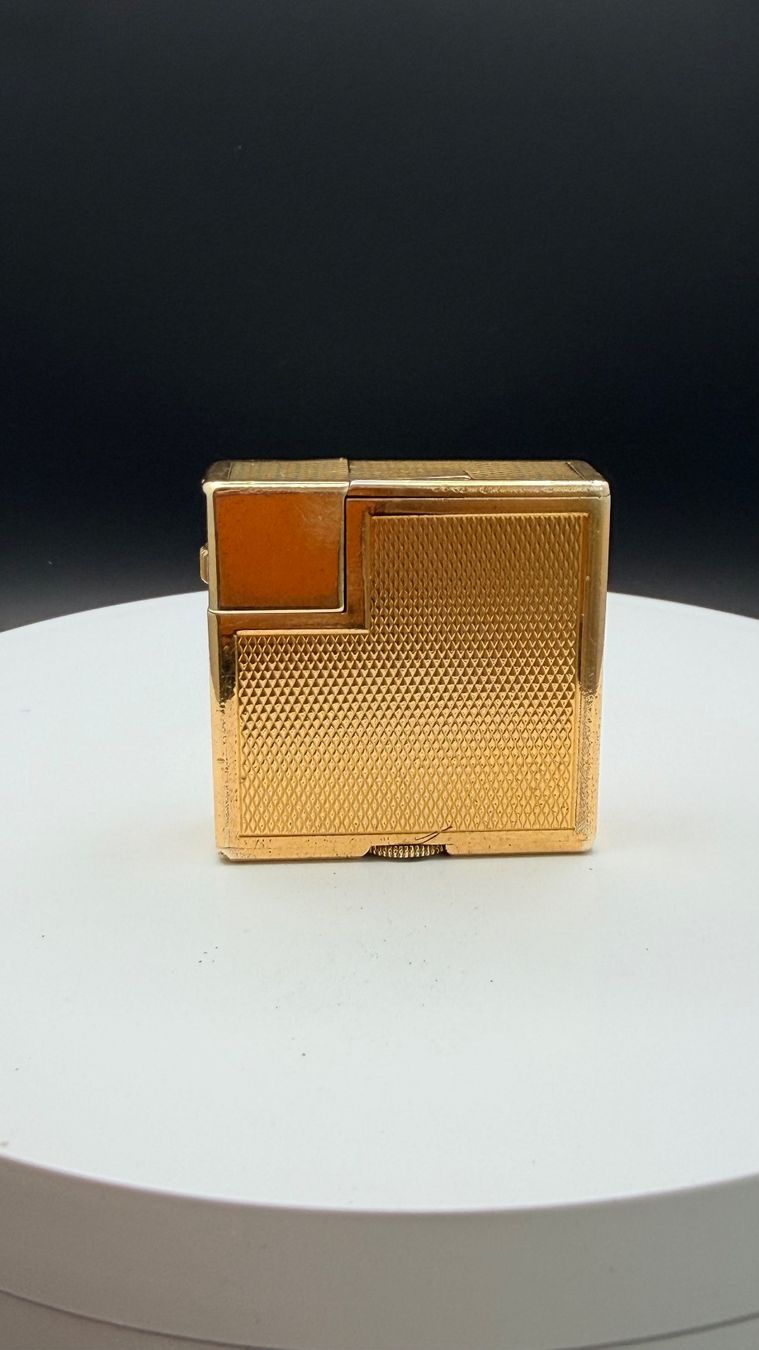 Dunhill Feuerzeuge: Briquet Dunhill Squareboy savory – Gebraucht aus Onex von Blessup 3