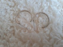Boucles d'oreilles taille moyenne Zalando dorées