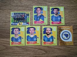 Panini bilder set BIH  7 Stk