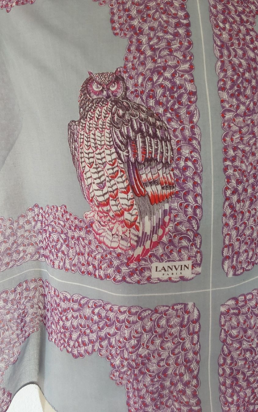 Lanvin Foulards, Tücher & Schals: Baumwolltuch Lanvin – Neu (gemäss Beschreibung) aus Köniz von scopello12 2