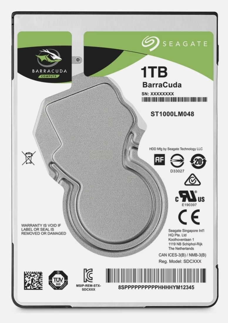 Seagate Dischi rigidi: Disque dur seagate barracuda 2.5 1To – Usato da Chernex venduto da Lama1822