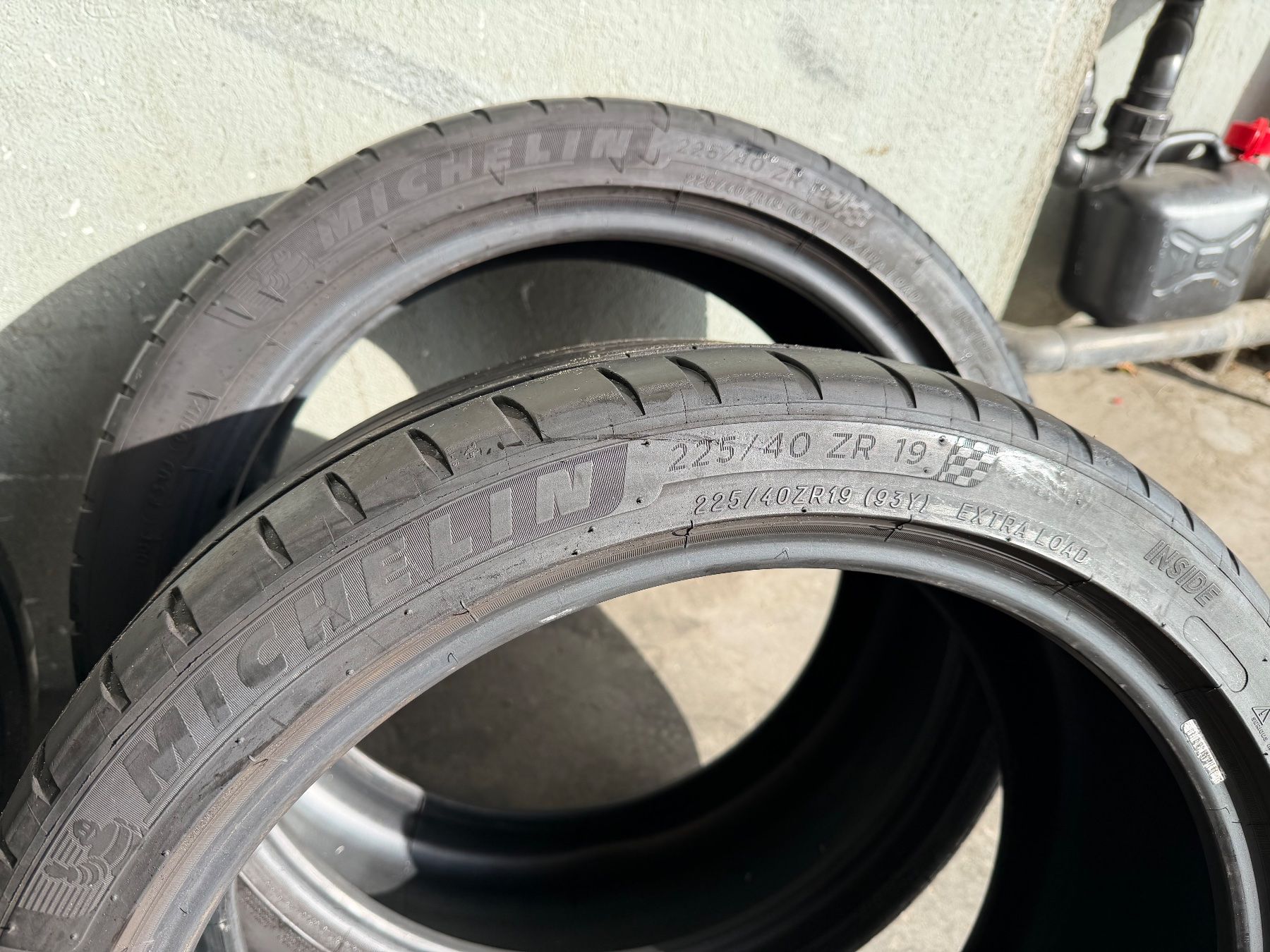 Michelin Pneumatici & Ruote complete: 4x MICHELIN Mischbereifung 19" – Usato da Brütten venduto da abbate1 2