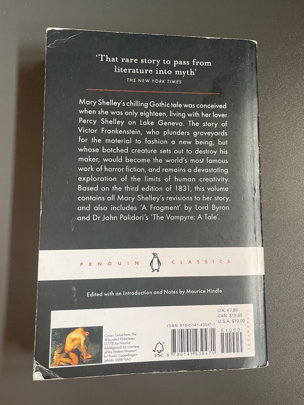 Livres: Frankenstein.  Mary Shelley – D'occasion à Chamoson par daleva0204 1