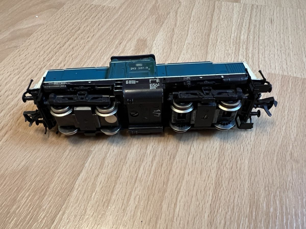 Fleischmann Modellini di ferrovie: Fleischmann Diesellok blau – Usato da Gisikon venduto da ram_78bx 4