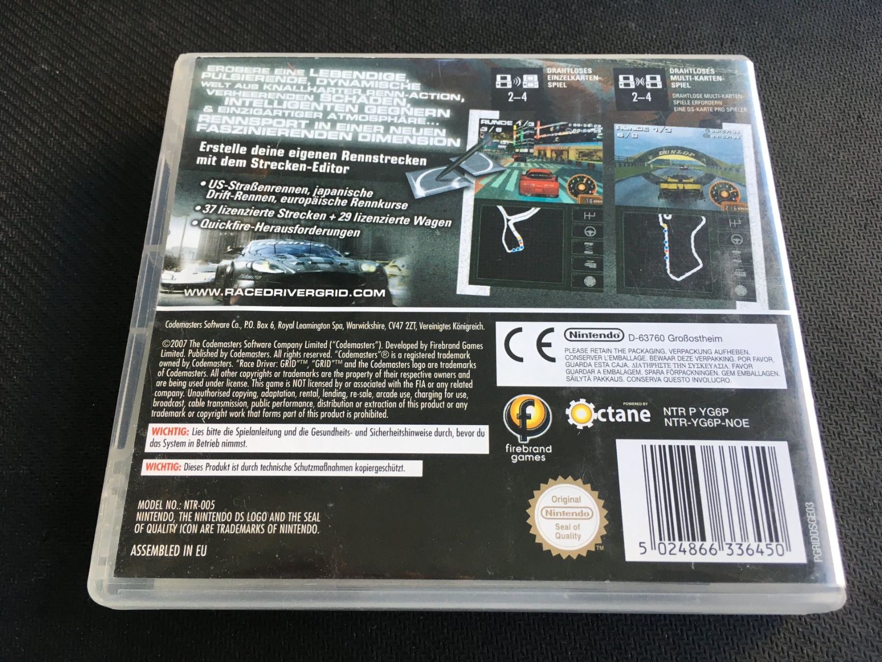 Nintendo Giochi: Racedriver Grid - Nintendo DS – Usato da St.Gallen venduto da sjosjo 1