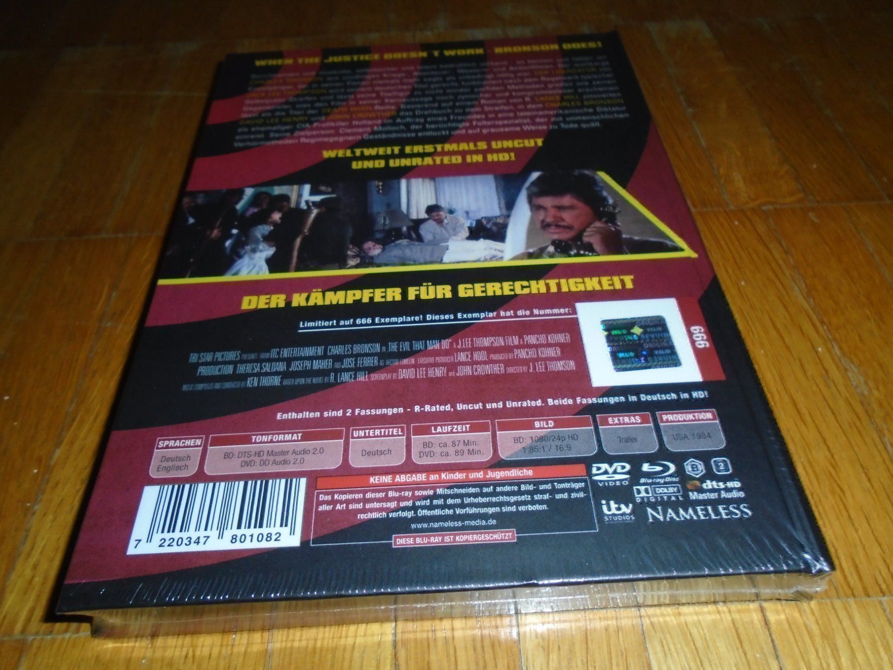 Tutti i DVDs: Der Liquidator - MEDIABOOK - A - UNRATED – Nuovo e nell'imballaggio originale da Basel venduto da havsok 1