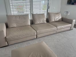 SABA Italia - Design Leather Sofa - Modular