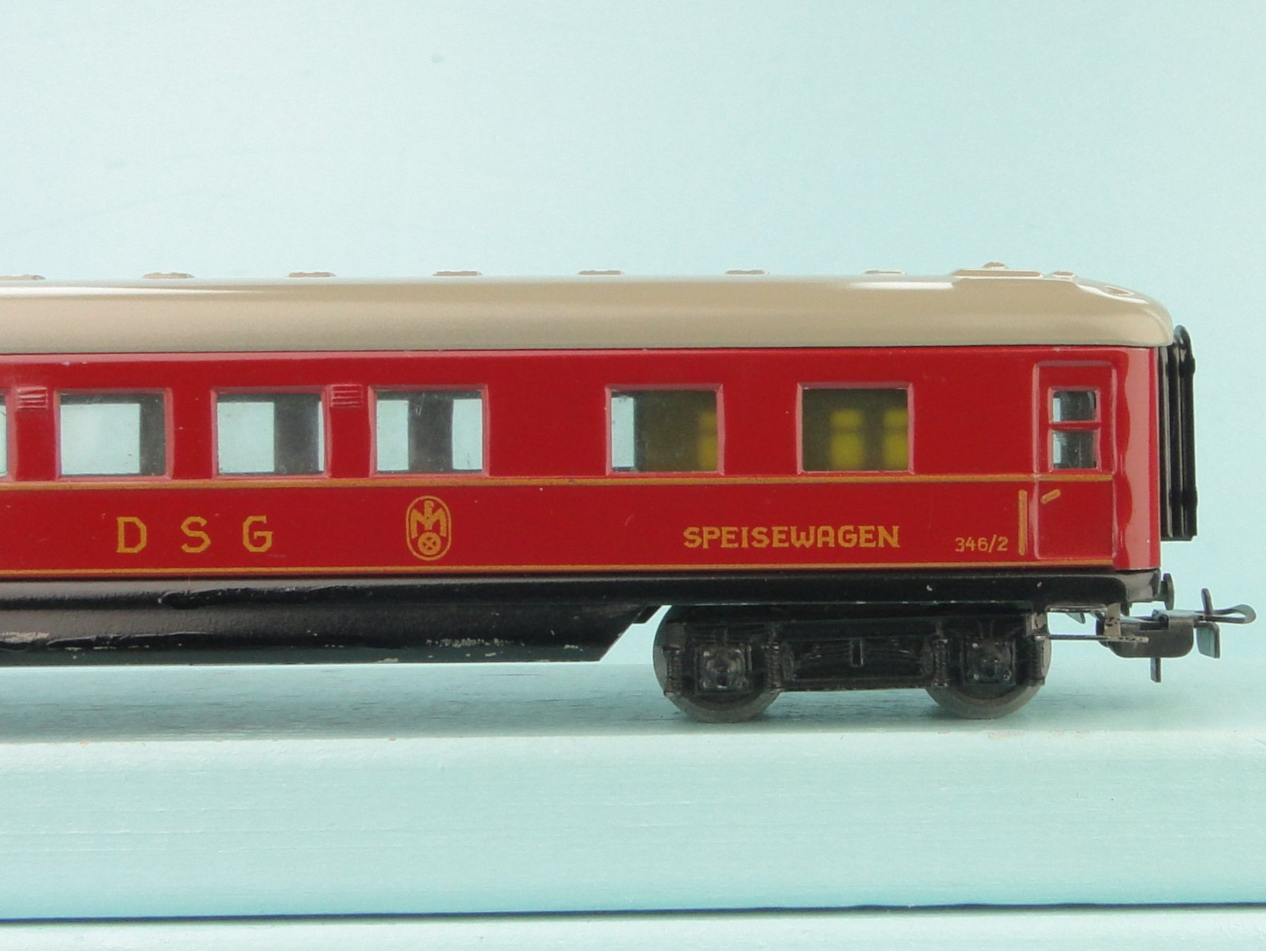 Märklin Modellini di ferrovie: Märklin H0 346/2 Speisewagen – Usato da Bülach venduto da cann11 7