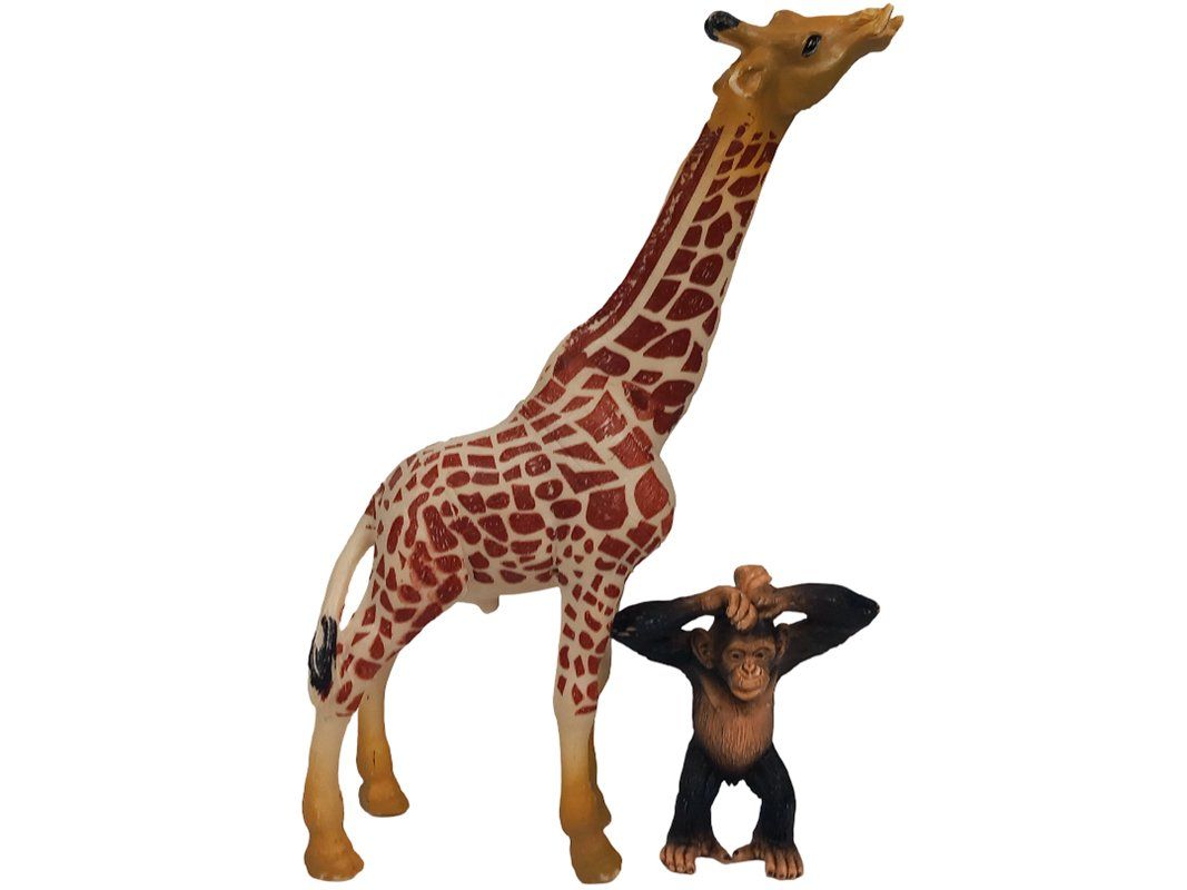 Giocattoli: Giraffe und Affe – Usato da Hünenberg venduto da Restwert_Zug