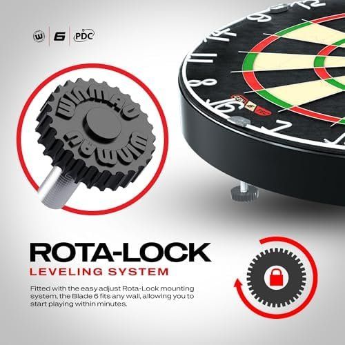 Freccette: 6 Professional Bristle Klassische Dartboard – Nuovo e nell'imballaggio originale da Hundwil venduto da Stallone6 3