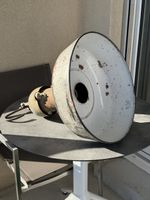Lampe industrielle BAG Turgi émail  