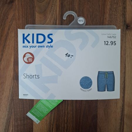 Jungen Shorts, blau, Gr. 146, NEU!