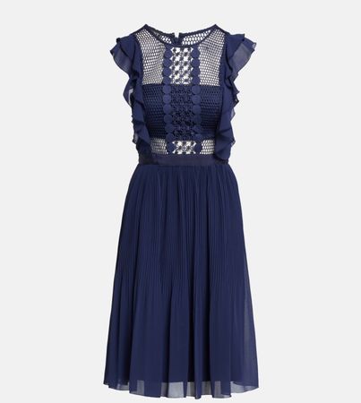 Apart Kleid navy