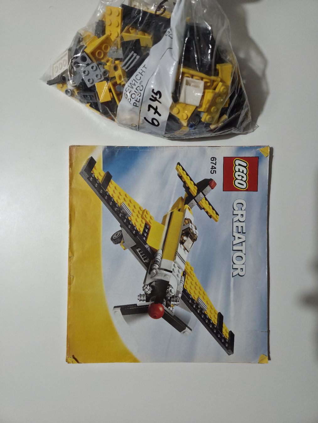 Lego Kit di costruzioni: Lego avion creator 6745 – Usato da Fontenais venduto da Kiki_Hof_2005