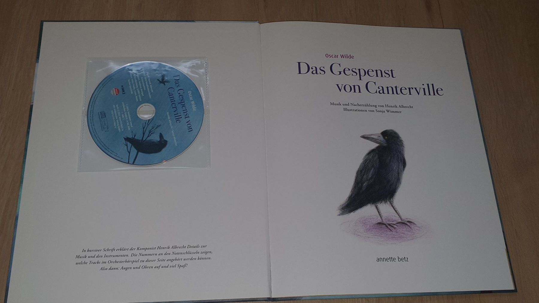Libri: Das Gespenst von Canterville, Kinderbuch mit CD – Usato da Rothrist venduto da Marejonio73 2