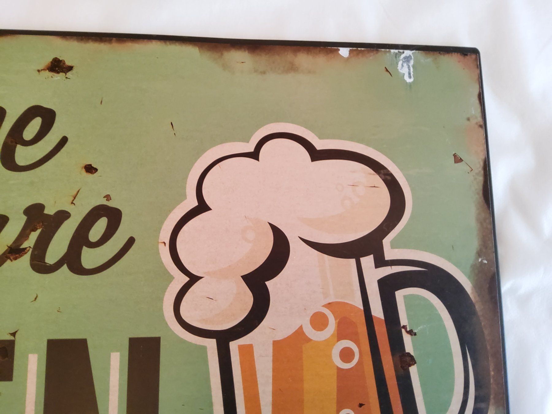 Ecriteaux: Panneau métal publicitaire  – D'occasion à Malleray par Broc-antique 4