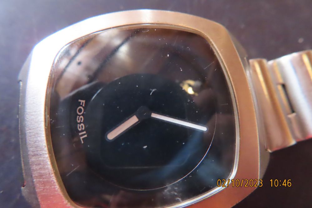 Fossil Montres: Fossil Ø  36.69mm, Batterie wechseln, Band gut 20 cm – D'occasion à Oberdorf BL par besteckeritter