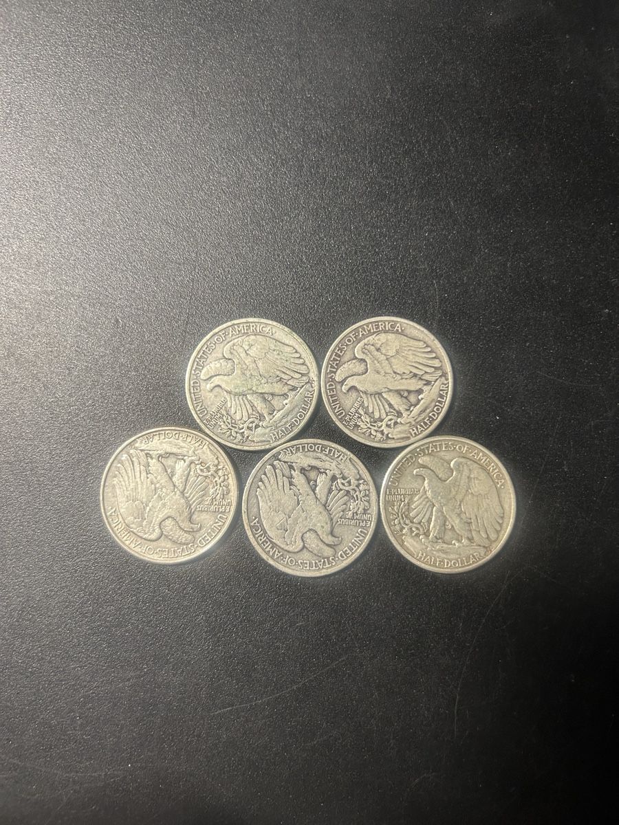 Tutti le monete: Silver walking liberty 5x – Usato da Lausanne venduto da regulaandjames 1