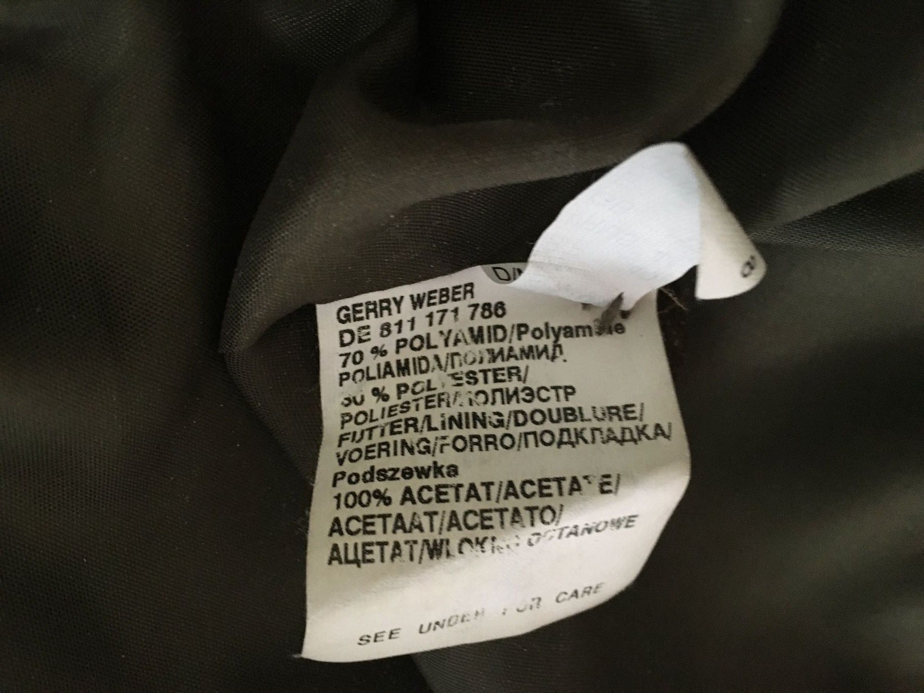 Gerry Weber Giacche: Warme grüne lange Steppjacke – Usato da Bern venduto da Smile-2707 5