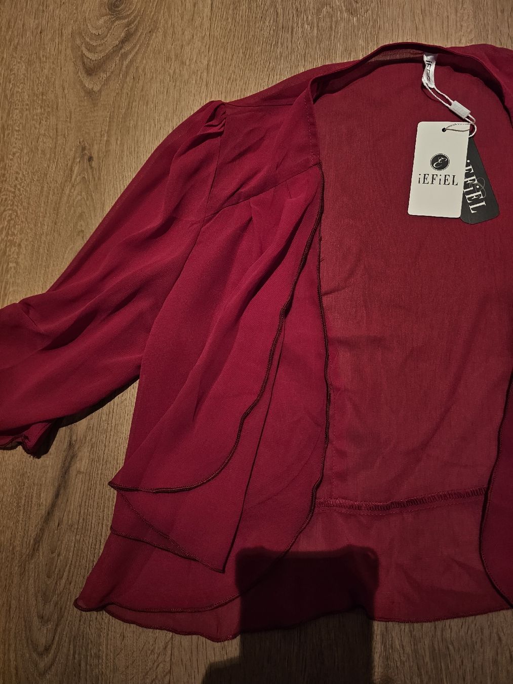 Bolero: Bolero Burgundy Chiffon M – Nuovo e nell'imballaggio originale da Büttikon AG venduto da PAM120319 2
