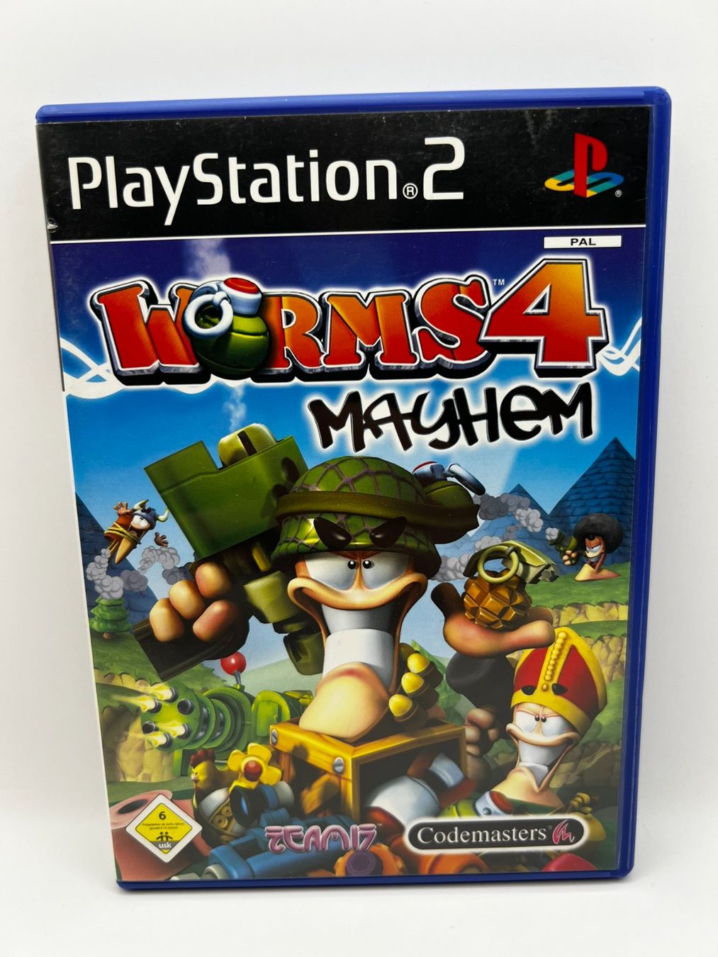 Giochi: Worms 4: Mayhem (Deutsch) - Playstation 2 – Usato da Frauenfeld venduto da bigauditor