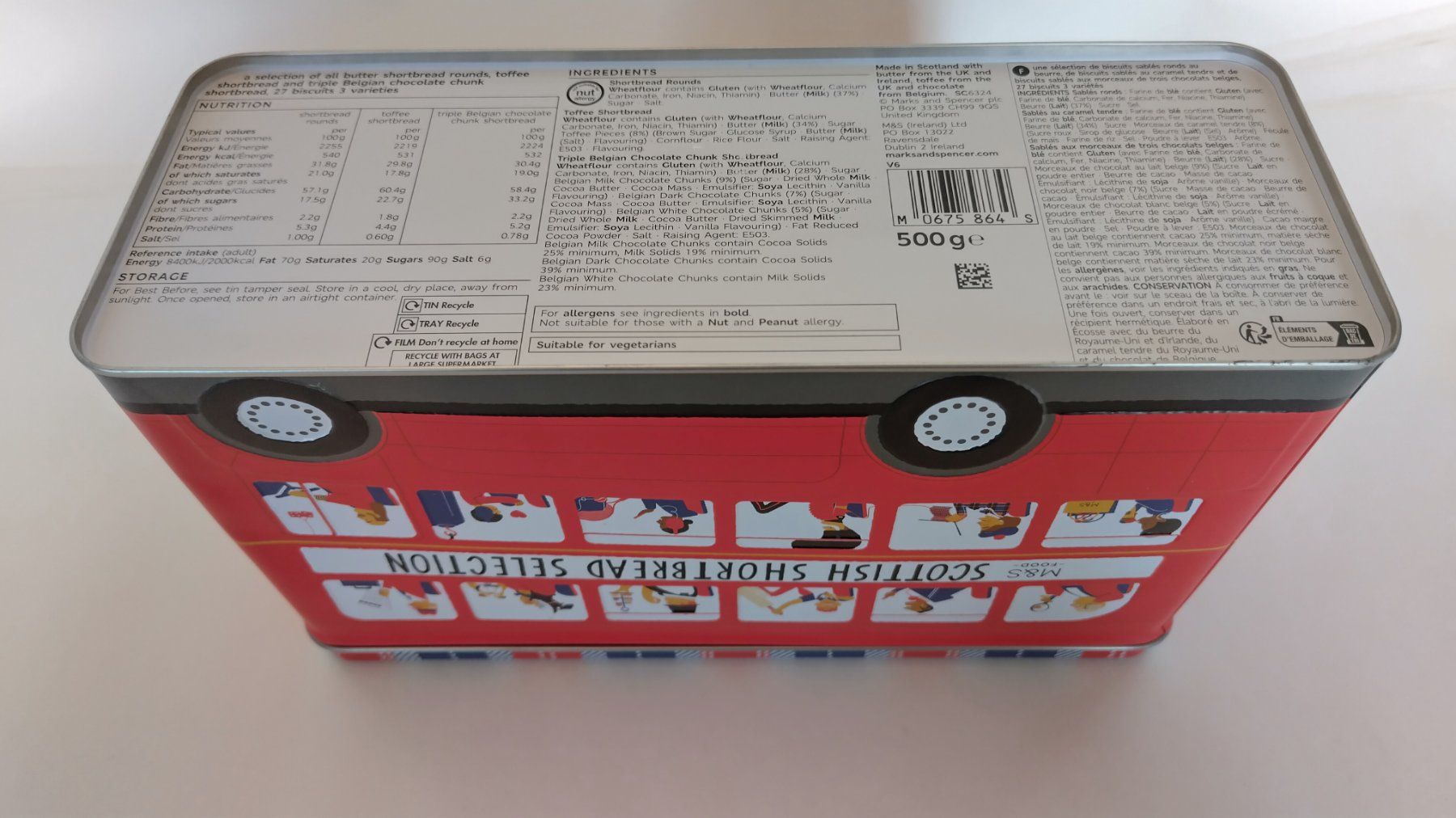 Sonstige Dekorationen & Accessoires: Blechdose London Bus / M&S Scottish Shortbread Selection – Gebraucht aus Bellach von JingleJerry 5